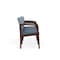 Lesro Lenox 3 Seat Tandem Seating W/ Arms, 65 in W 26 in L 31.5 in H LW3103 - alternate 2